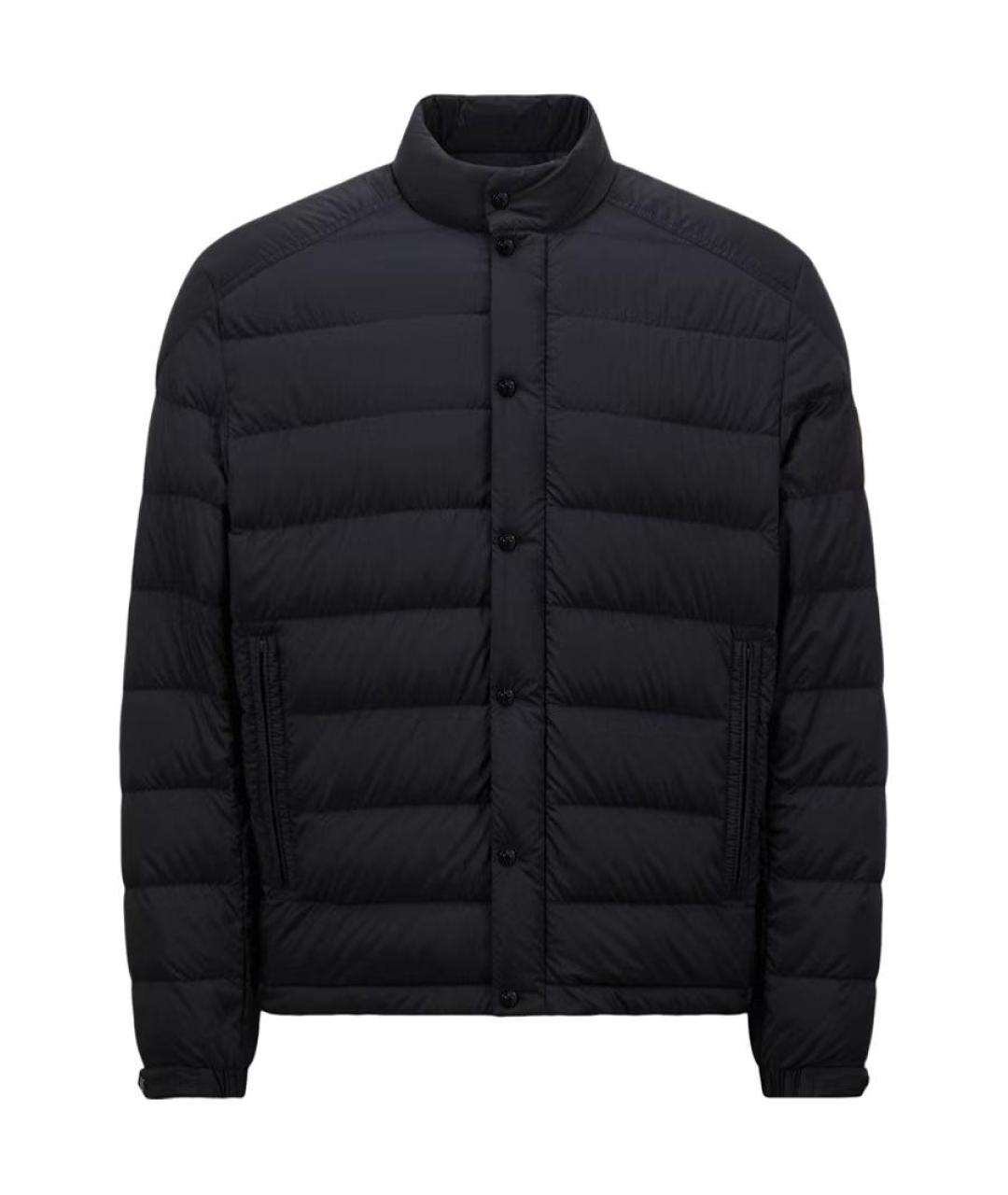 MONCLER Синяя полиамидовая куртка, фото 1