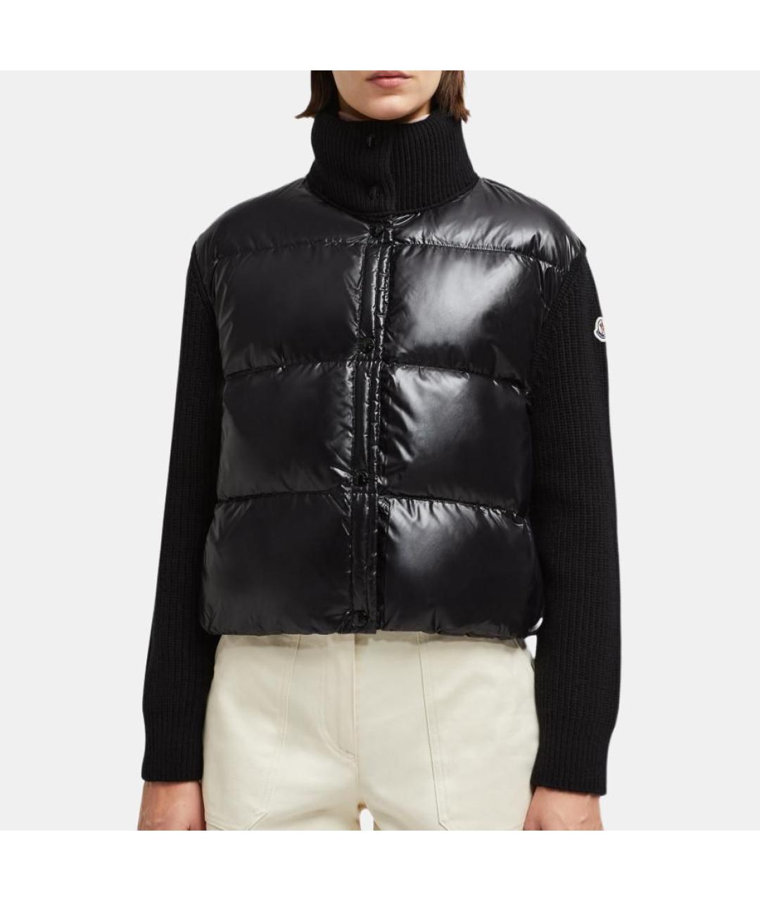 MONCLER Черная куртка, фото 4