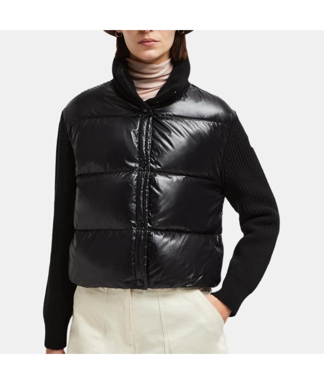 MONCLER Черная куртка, фото 3