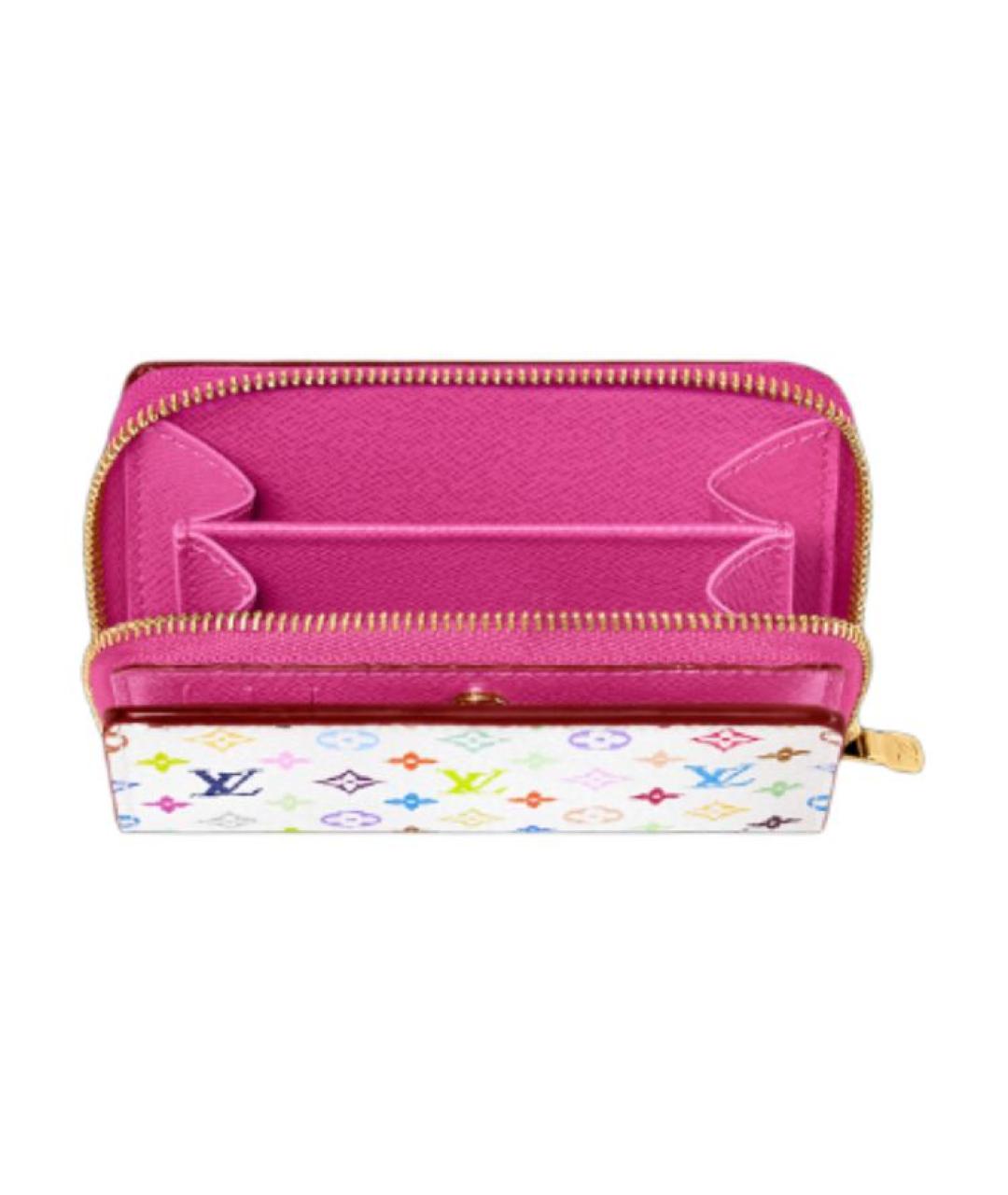 LOUIS VUITTON Белый кошелек, фото 3