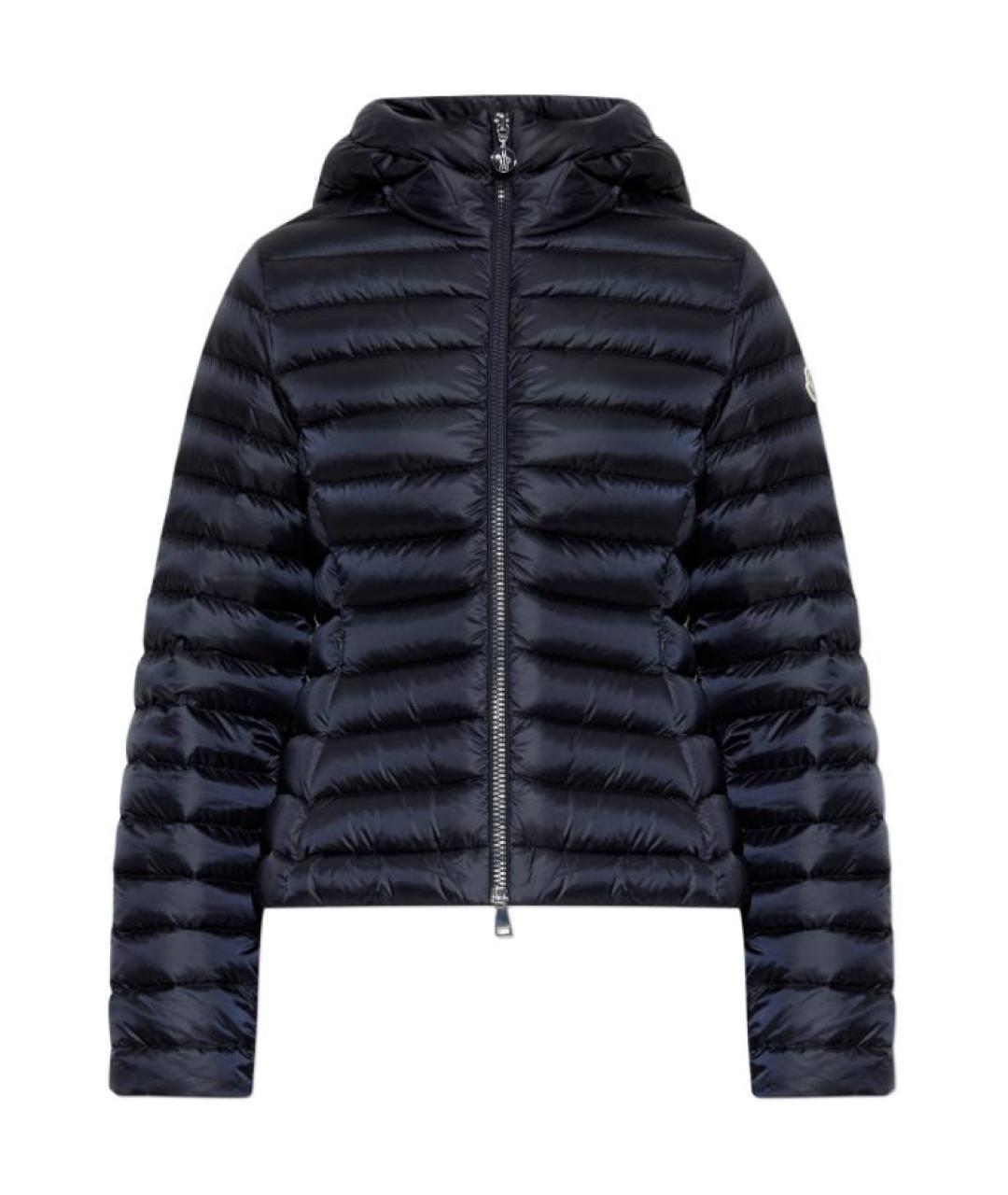 MONCLER Синий пуховик, фото 1