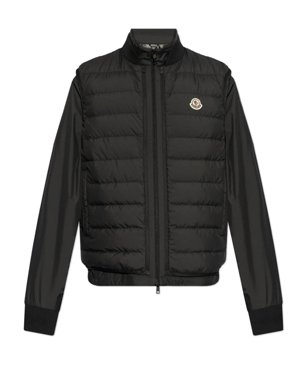 MONCLER Черная куртка, фото 1