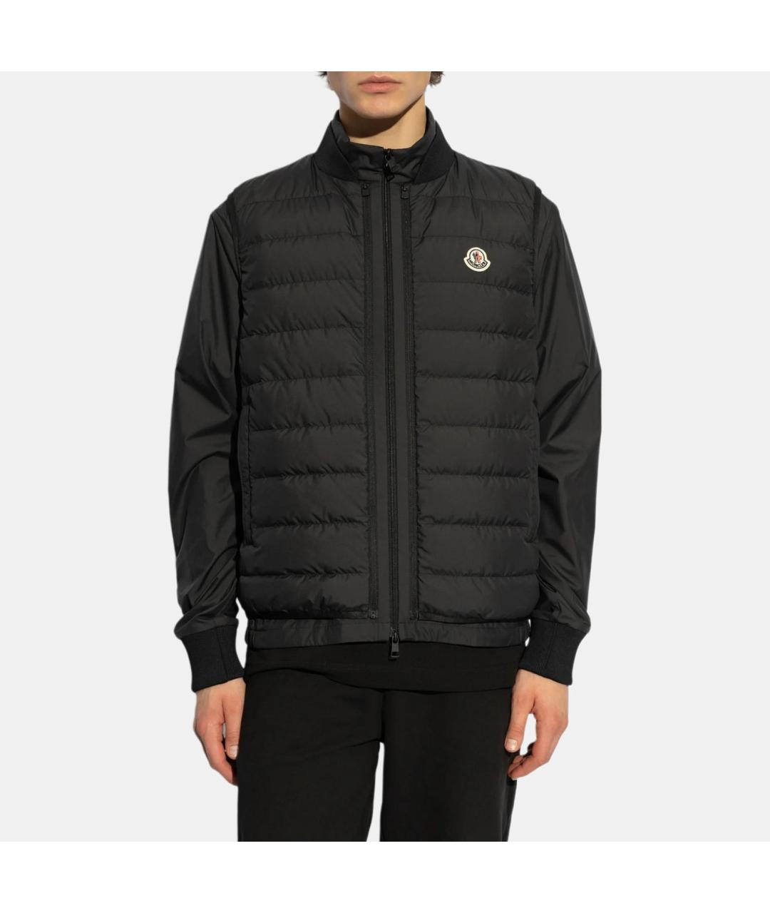 MONCLER Черная куртка, фото 3