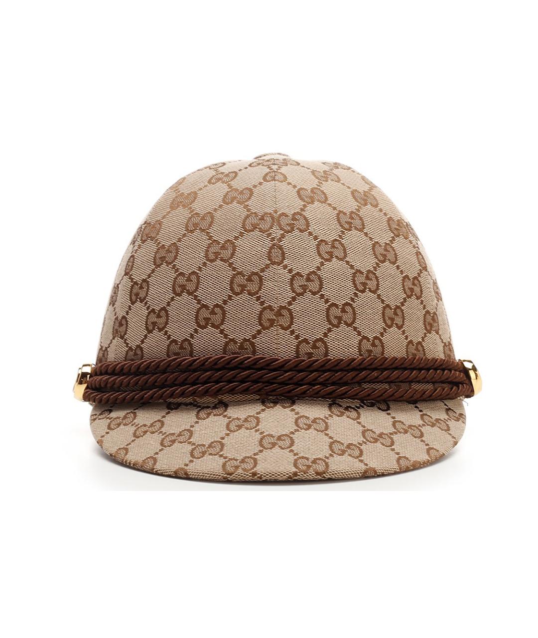 GUCCI Бежевая кепка, фото 2