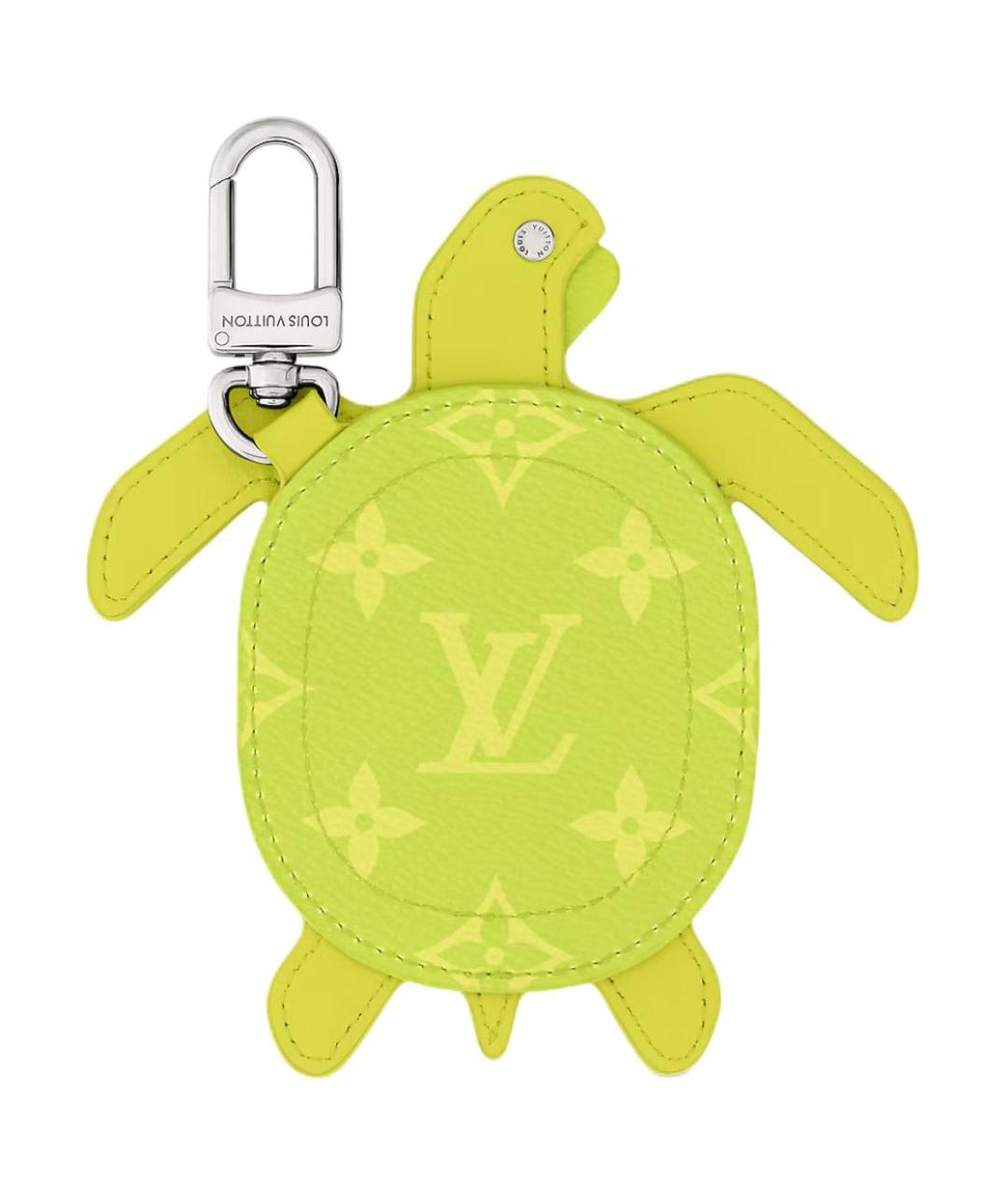 LOUIS VUITTON Зеленый брелок, фото 2