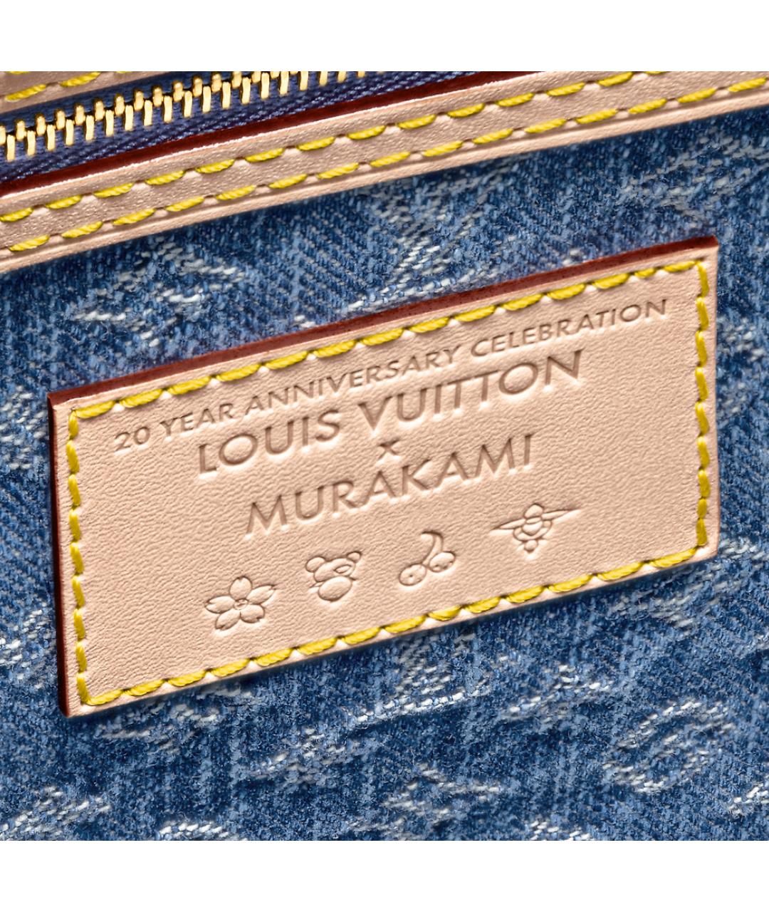 LOUIS VUITTON Синяя дорожная/спортивная сумка, фото 5