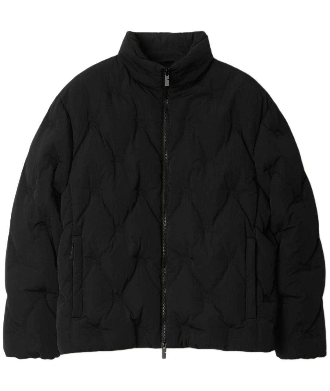 BURBERRY Черный пуховик, фото 1