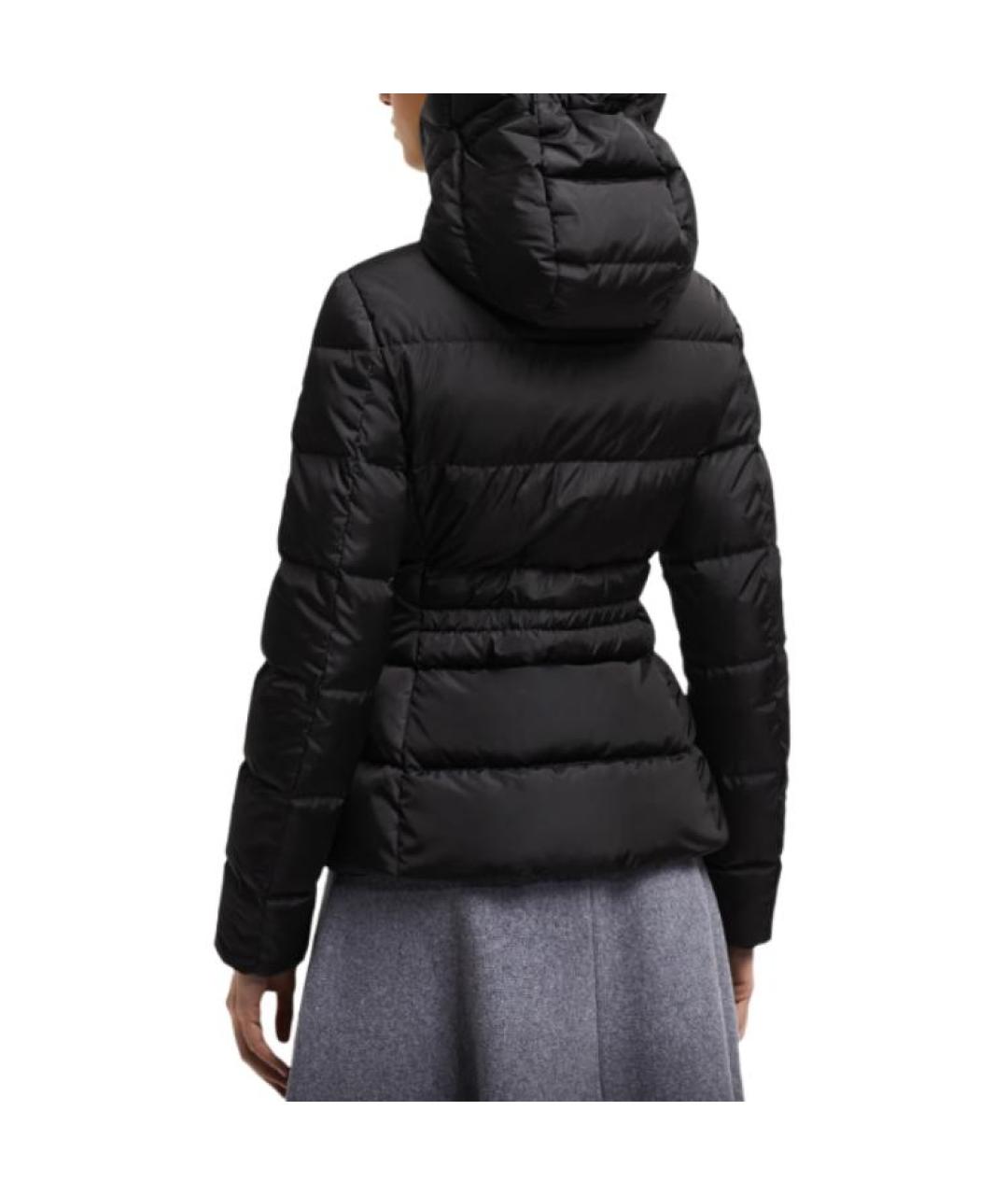 MONCLER Черный пуховик, фото 5