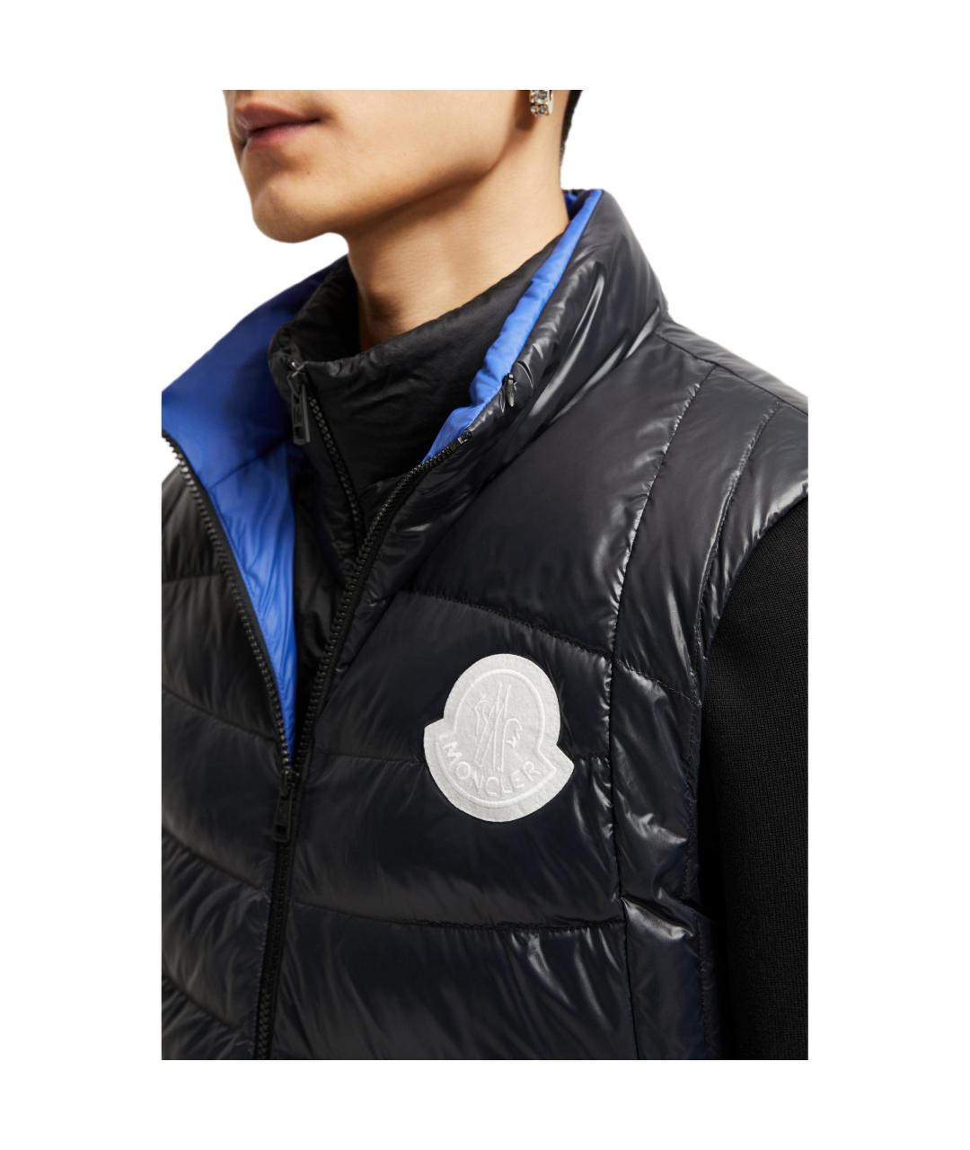 MONCLER Серый жилет, фото 5