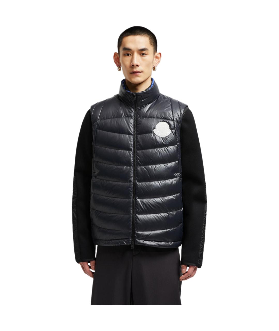 MONCLER Серый жилет, фото 2