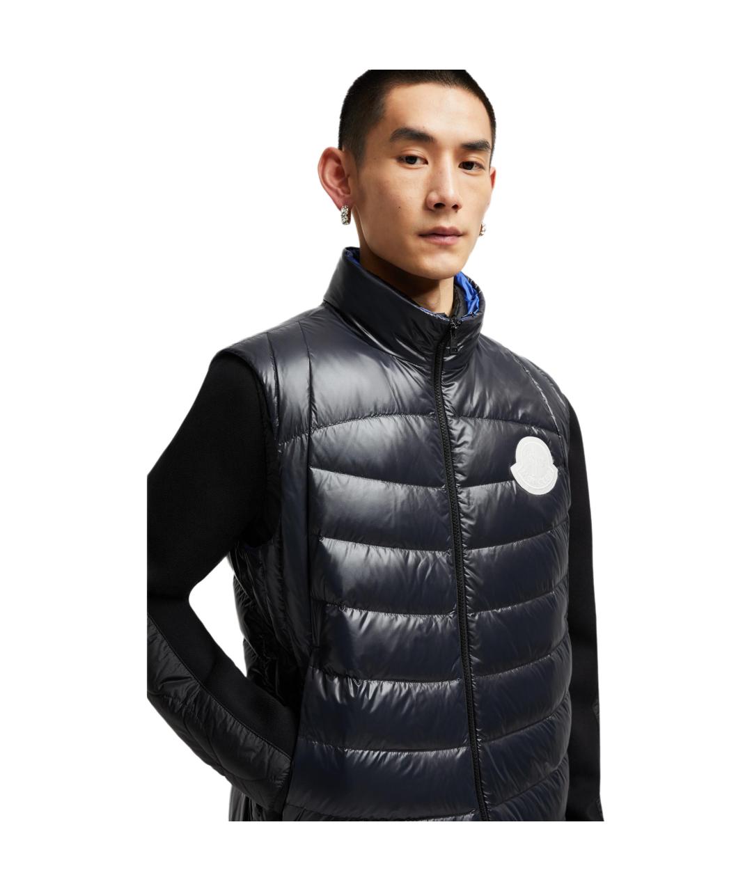 MONCLER Серый жилет, фото 3