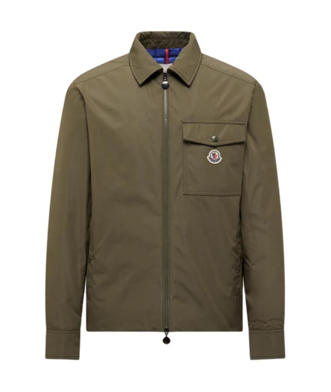 MONCLER Зеленая куртка, фото 1