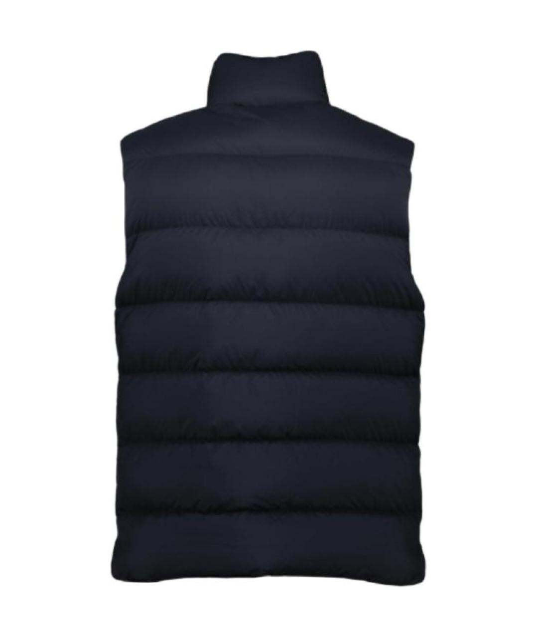 MONCLER Синий полиамидовый жилет, фото 2