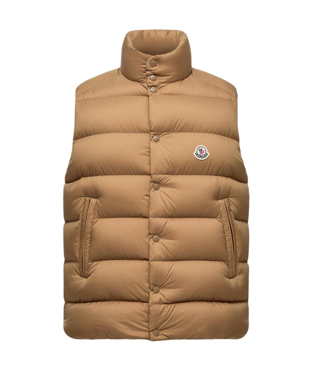 MONCLER Хаки жилет, фото 1