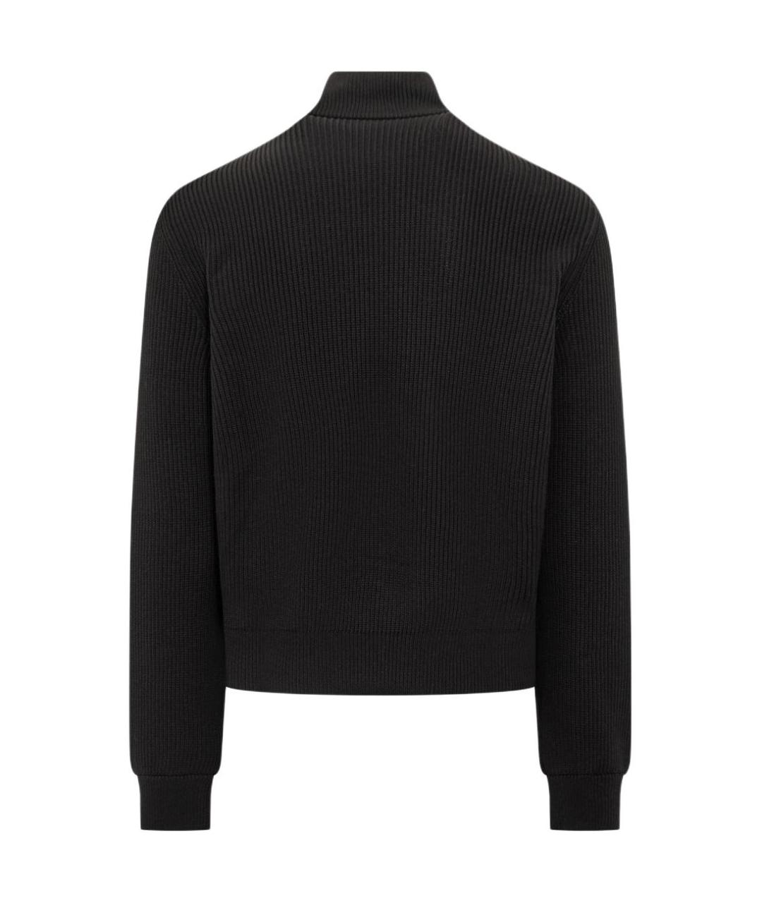 MONCLER Черный пуховик, фото 2