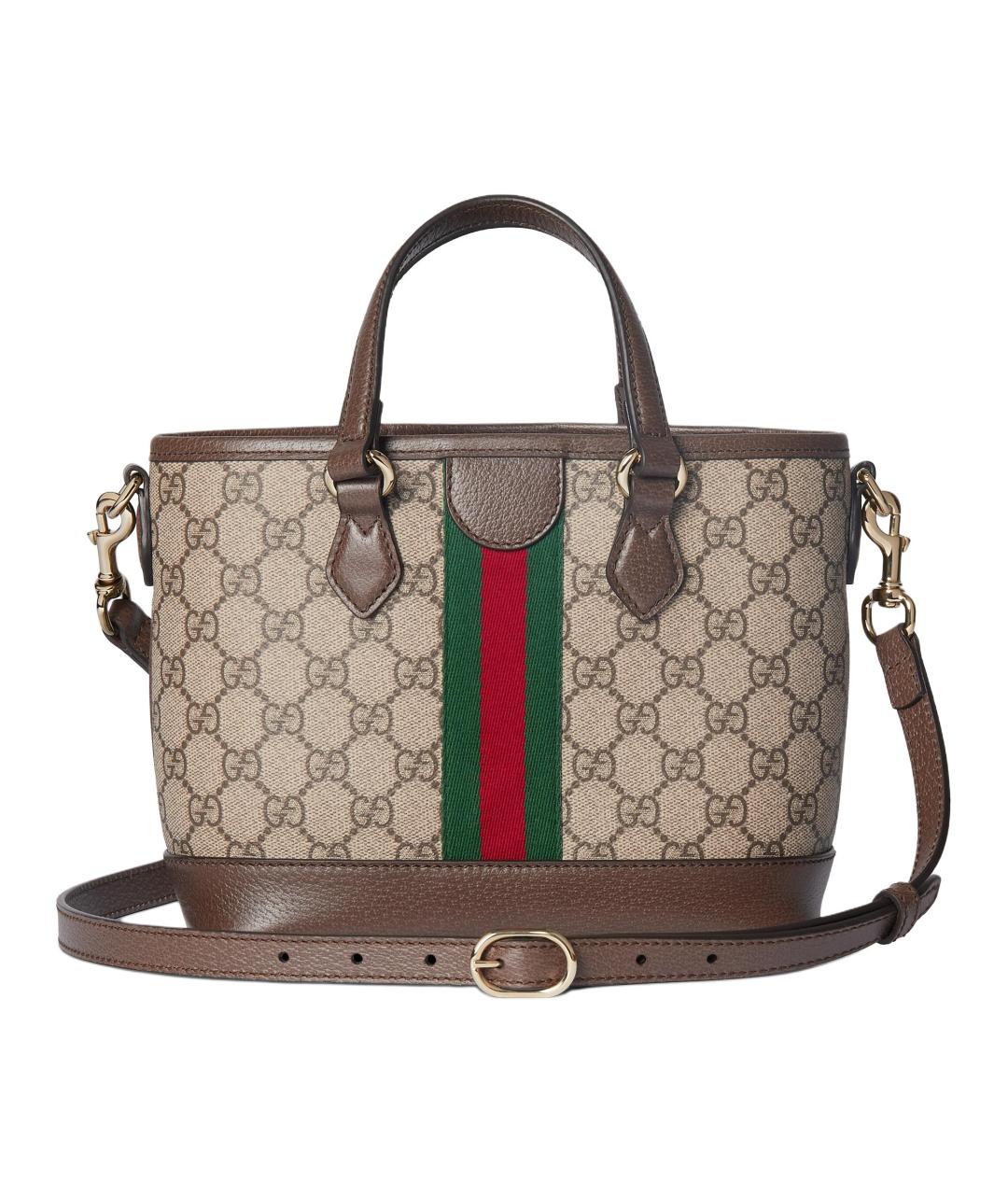 GUCCI Коричневая сумка через плечо, фото 4