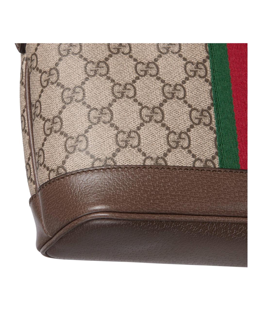 GUCCI Коричневая сумка через плечо, фото 6