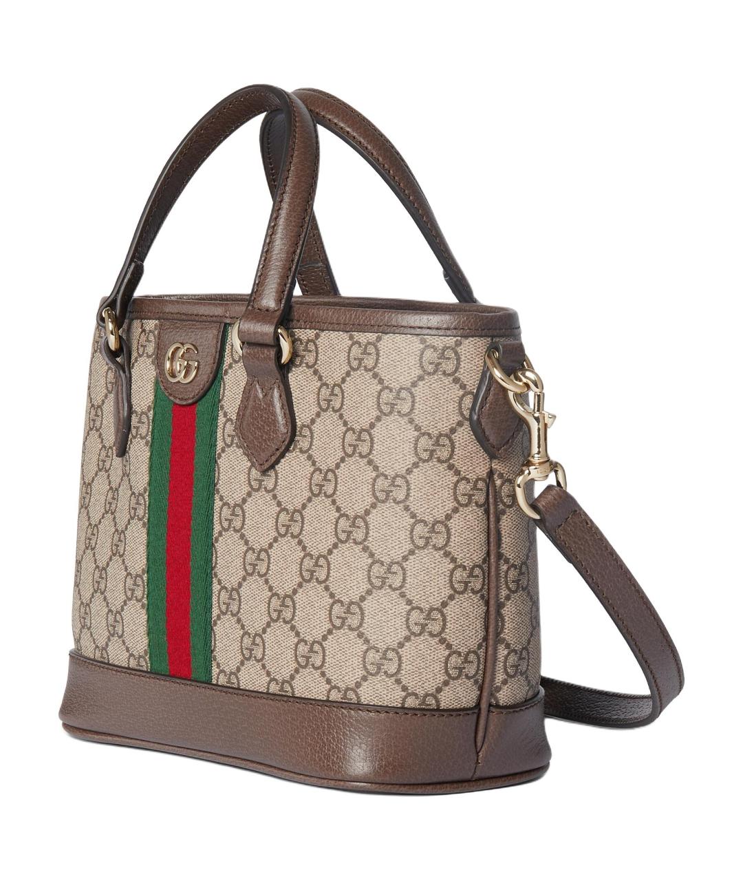 GUCCI Коричневая сумка через плечо, фото 2