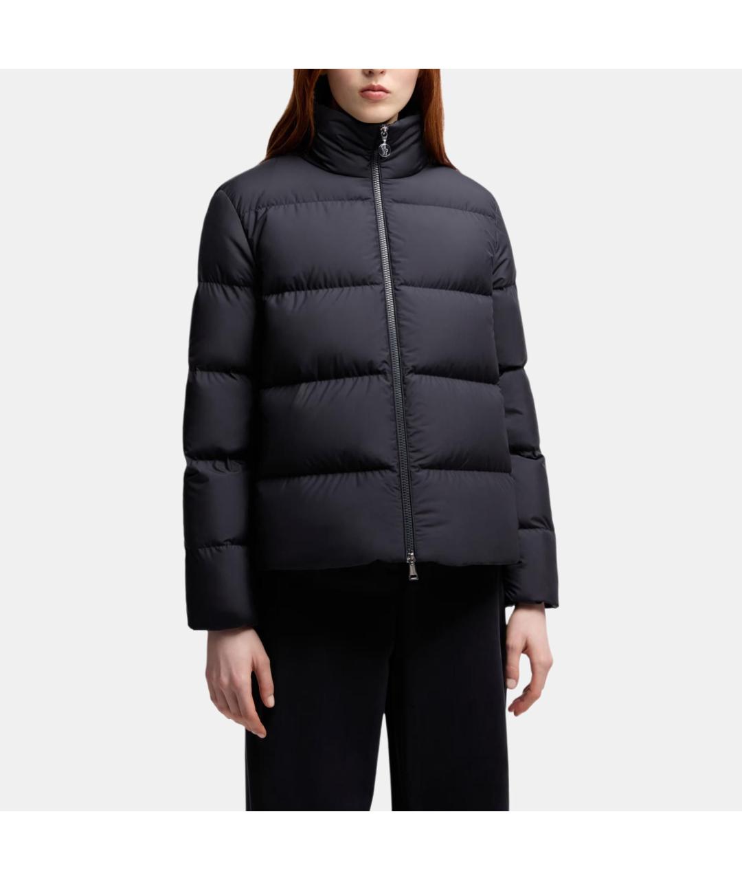 MONCLER Темно-синий пуховик, фото 2