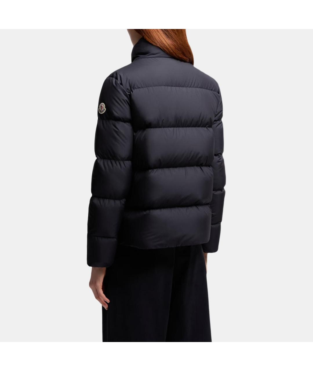 MONCLER Темно-синий пуховик, фото 4