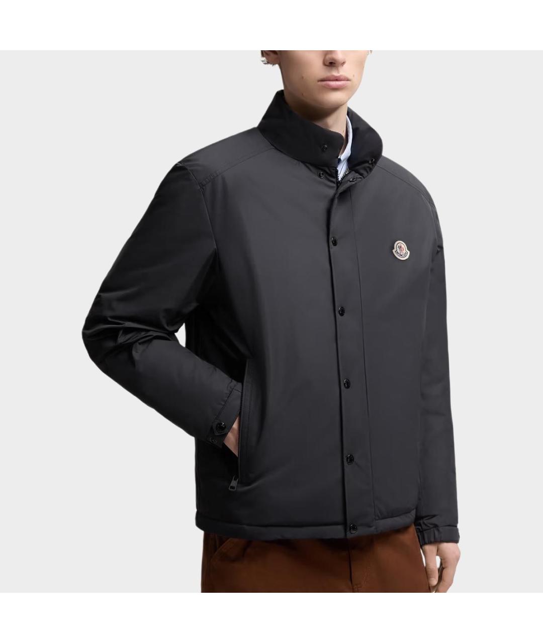 MONCLER Черная куртка, фото 4