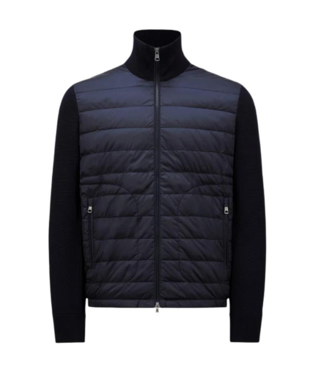 MONCLER Темно-синяя куртка, фото 7