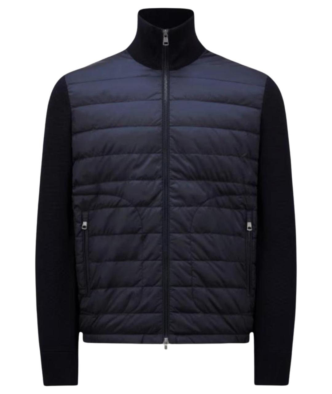 MONCLER Темно-синяя куртка, фото 1