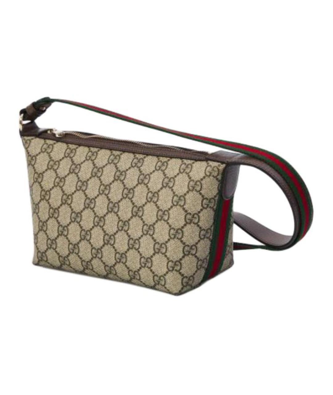 GUCCI Коричневая сумка через плечо, фото 3