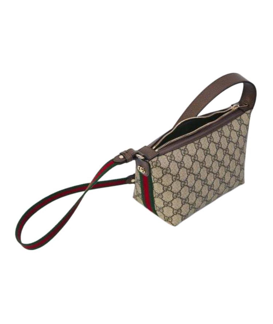 GUCCI Коричневая сумка через плечо, фото 4