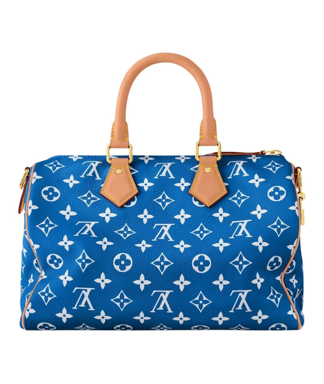 LOUIS VUITTON Синяя сумка через плечо, фото 3