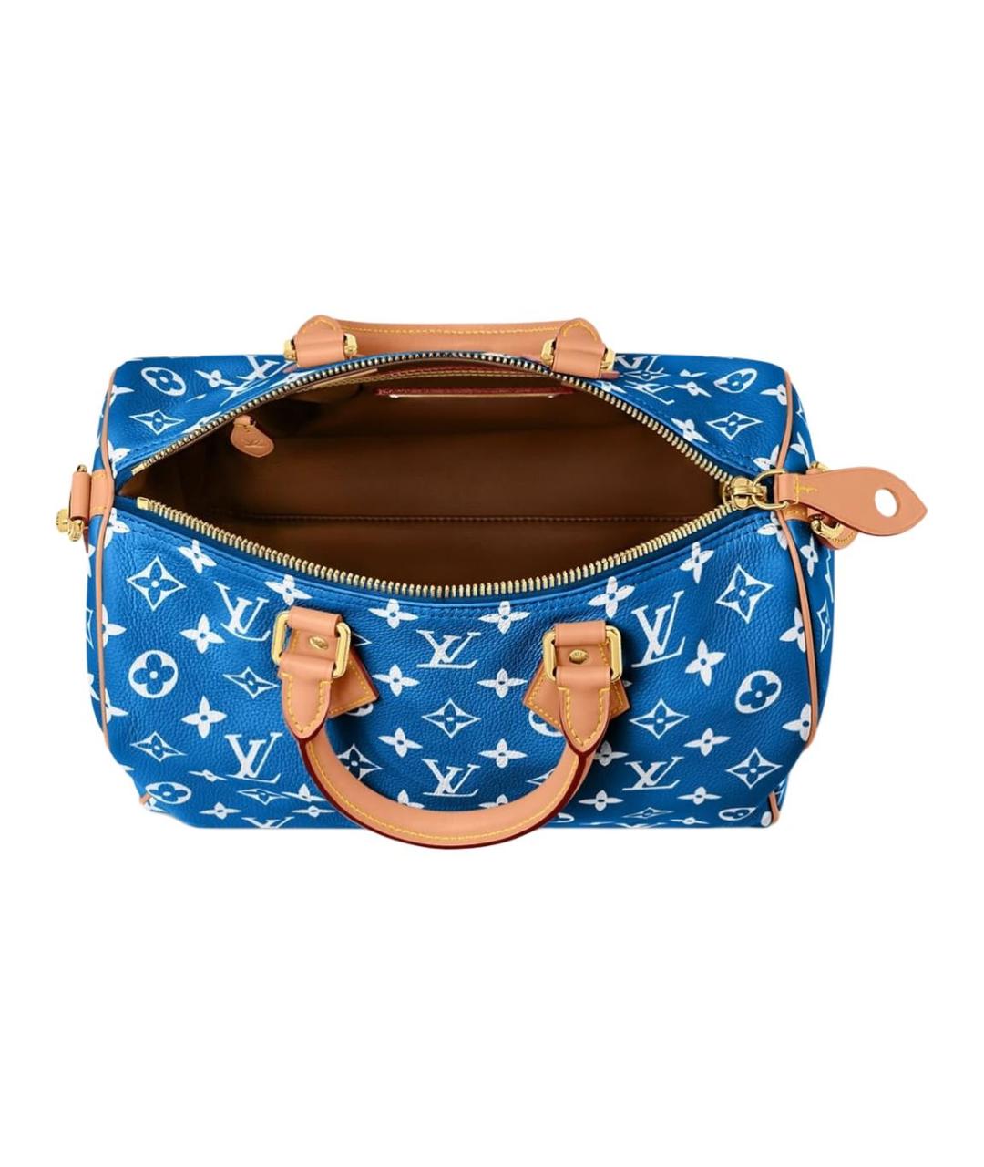 LOUIS VUITTON Синяя сумка через плечо, фото 4