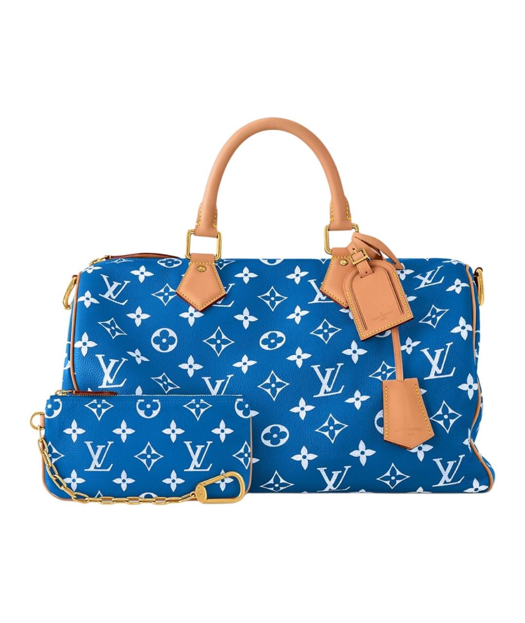 LOUIS VUITTON Синяя сумка через плечо, фото 1