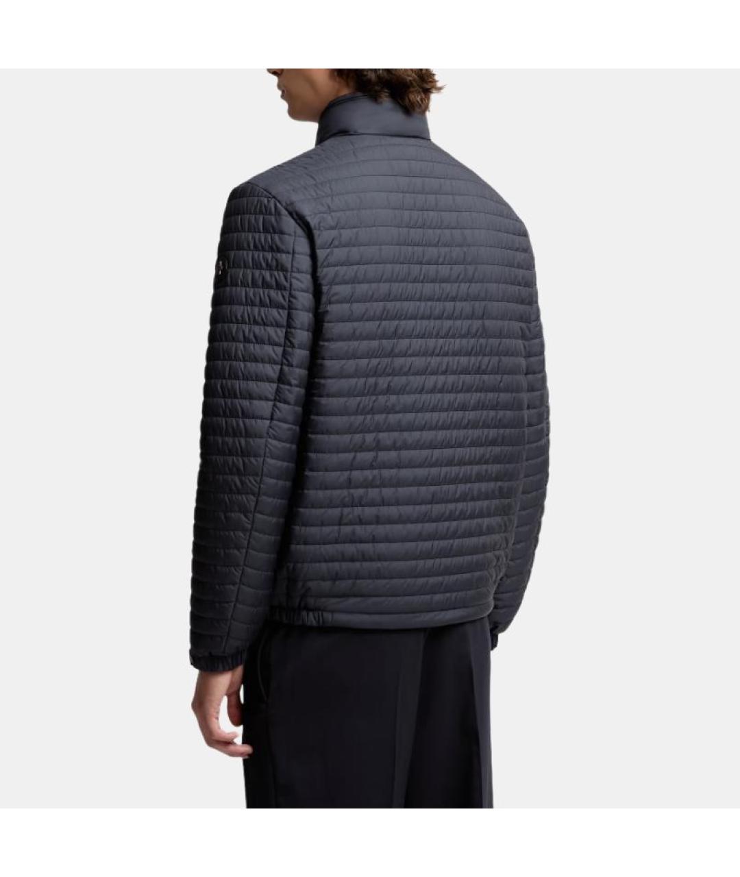 MONCLER Синий пуховик, фото 4