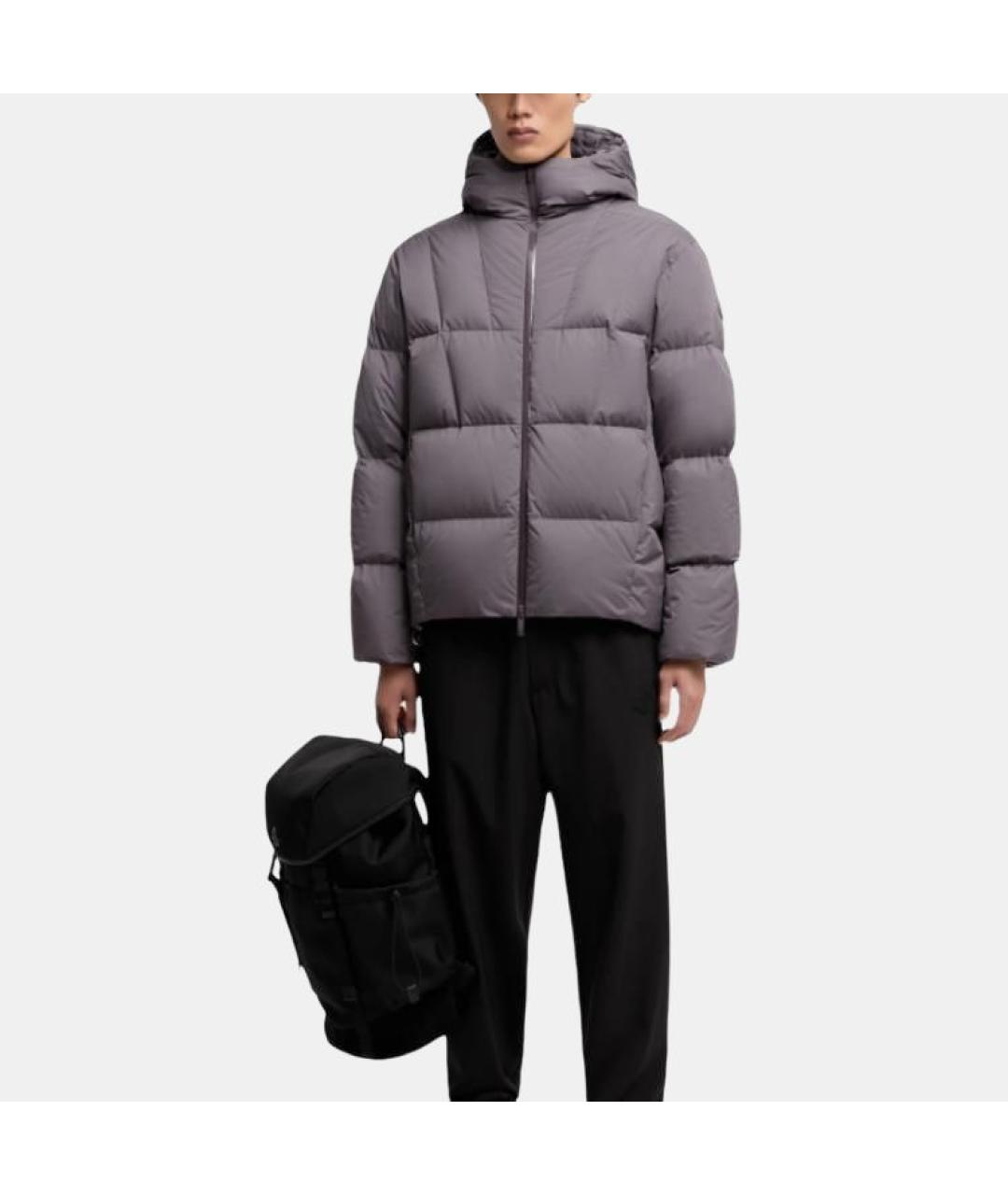 MONCLER Фиолетовый пуховик, фото 2