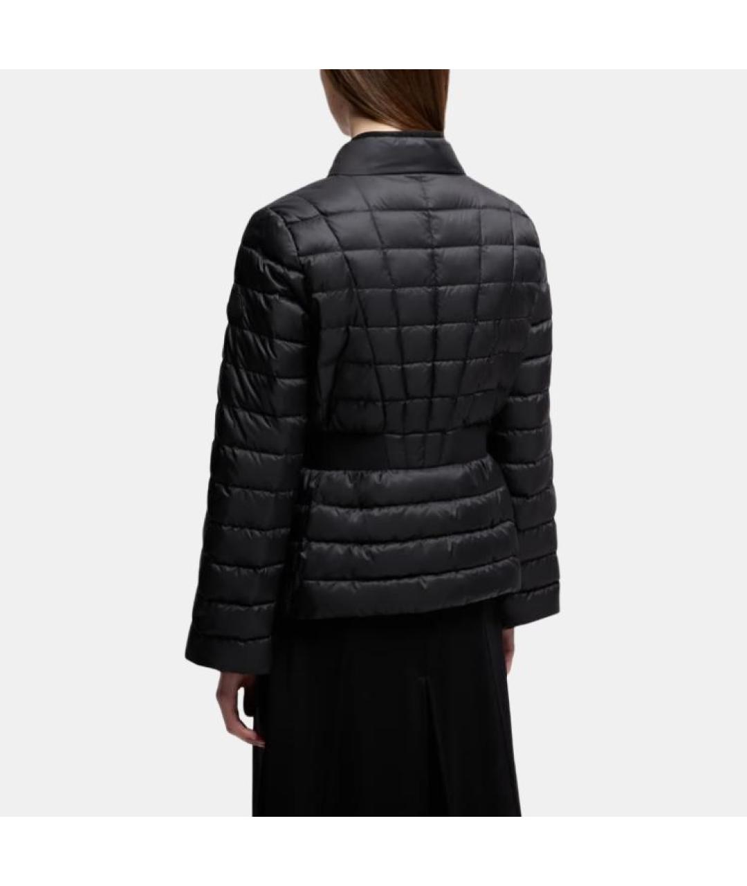 MONCLER Черный пуховик, фото 2