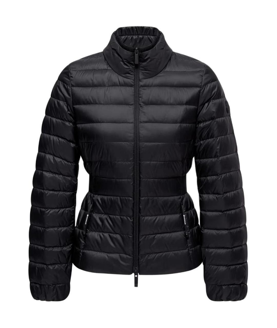 MONCLER Черный пуховик, фото 1