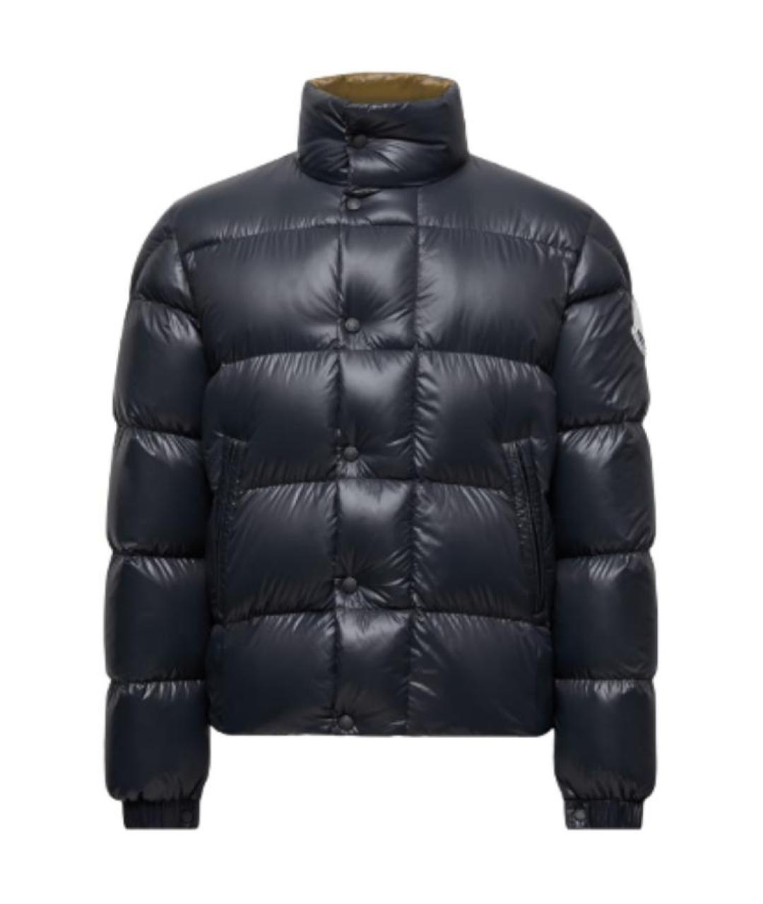 MONCLER Черный пуховик, фото 1
