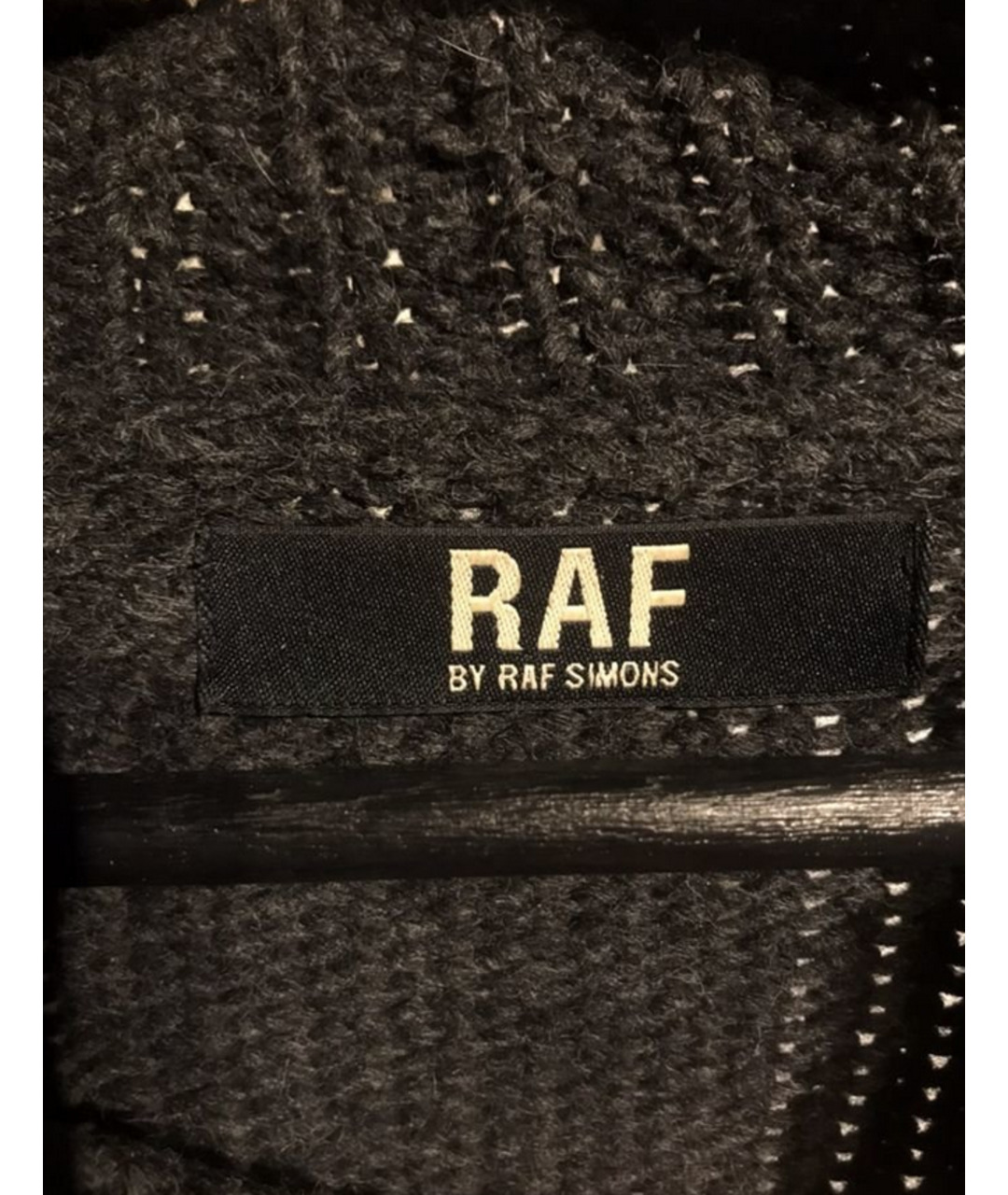RAF SIMONS Серый шерстяной джемпер / свитер, фото 3