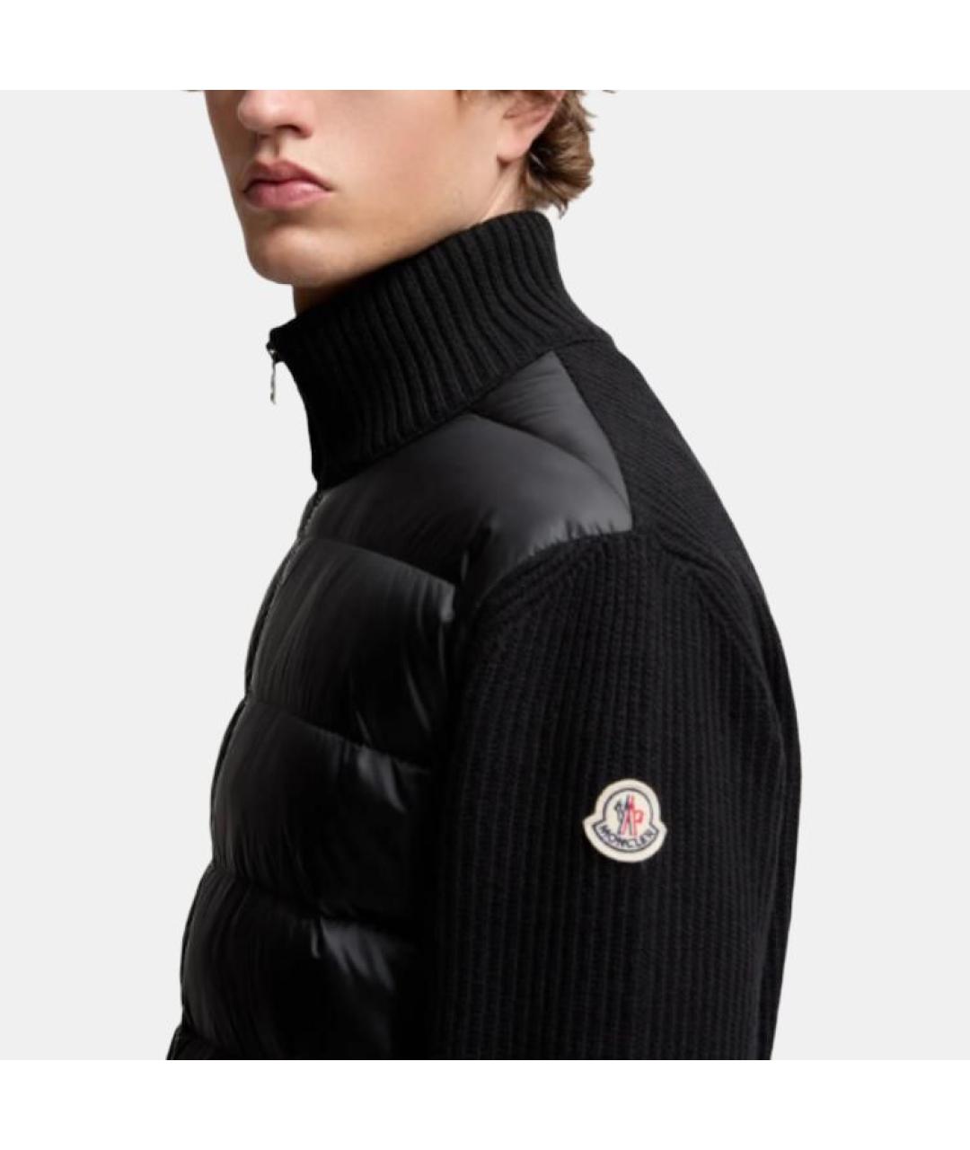 MONCLER Черная куртка, фото 6