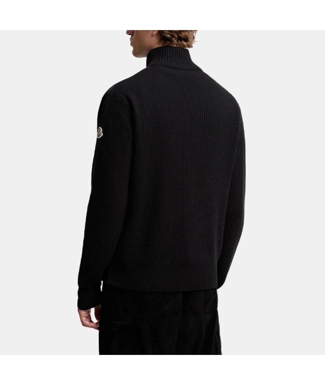 MONCLER Черная куртка, фото 3