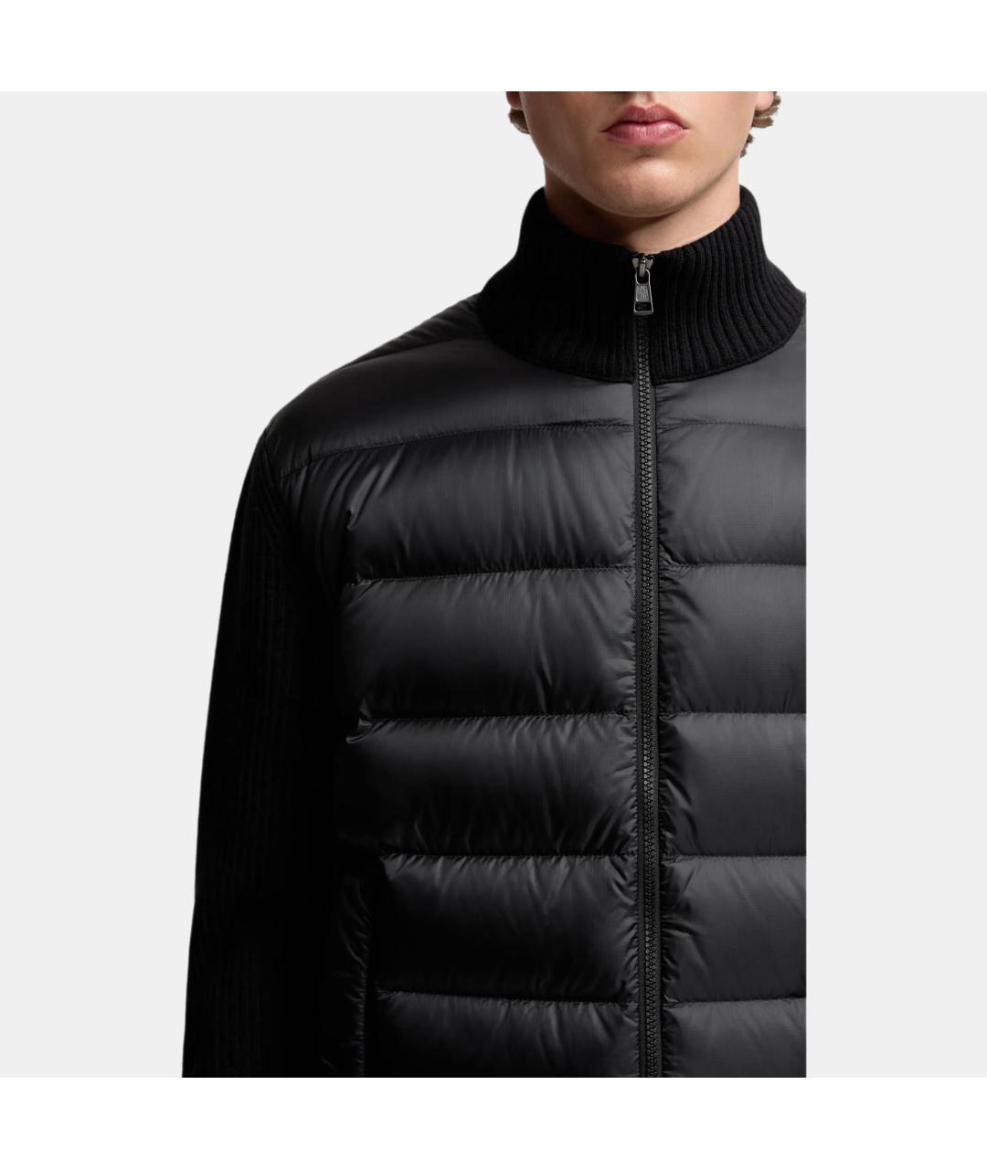 MONCLER Черная куртка, фото 5
