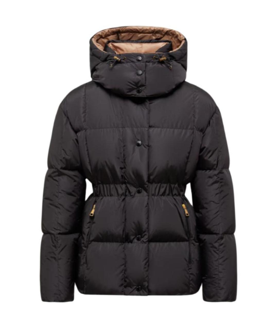 MONCLER Черный пуховик, фото 1