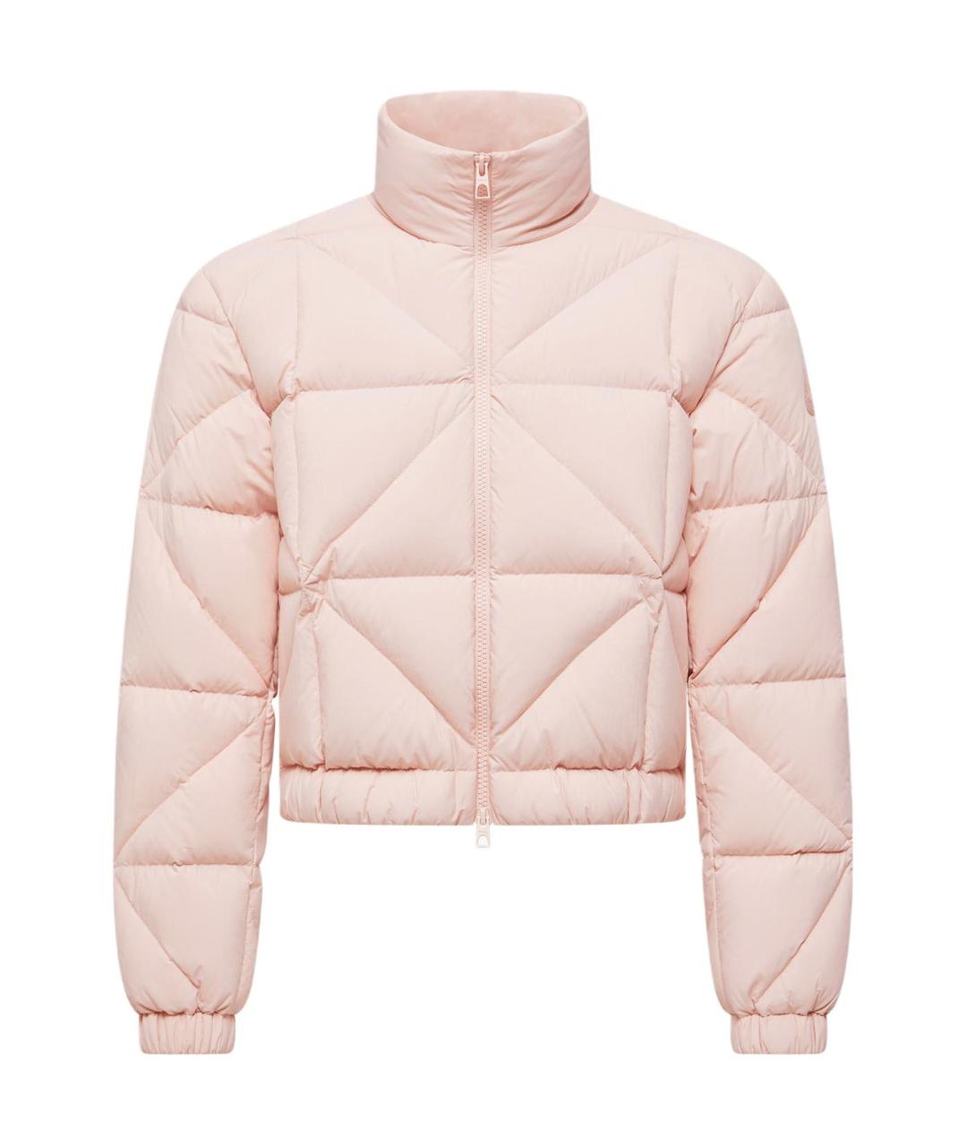 MONCLER Розовый пуховик, фото 1