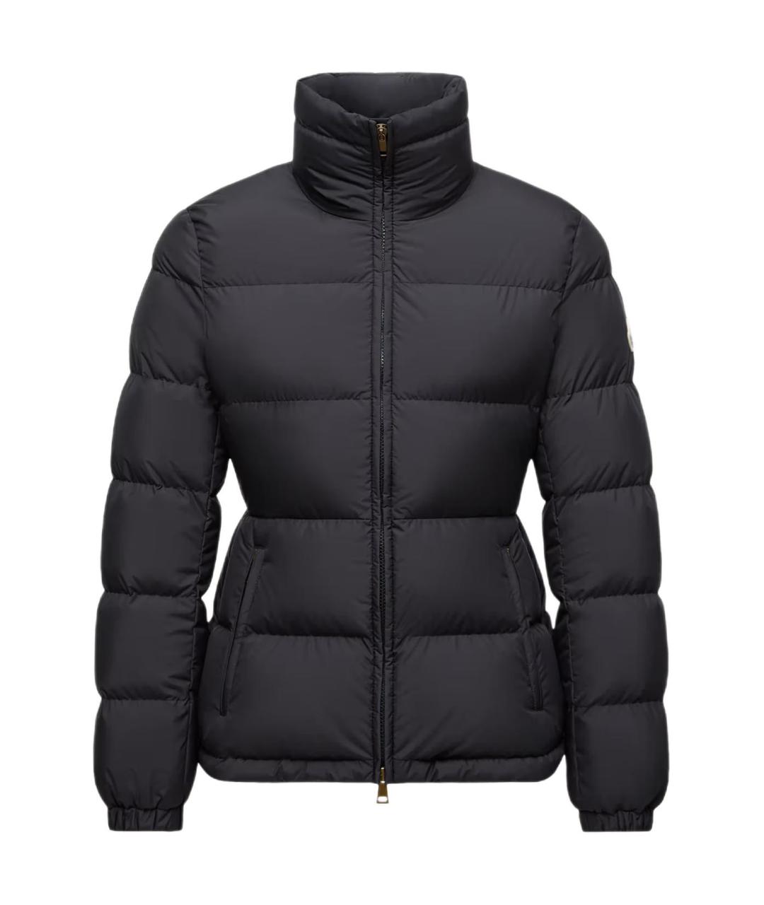 MONCLER Черный пуховик, фото 1