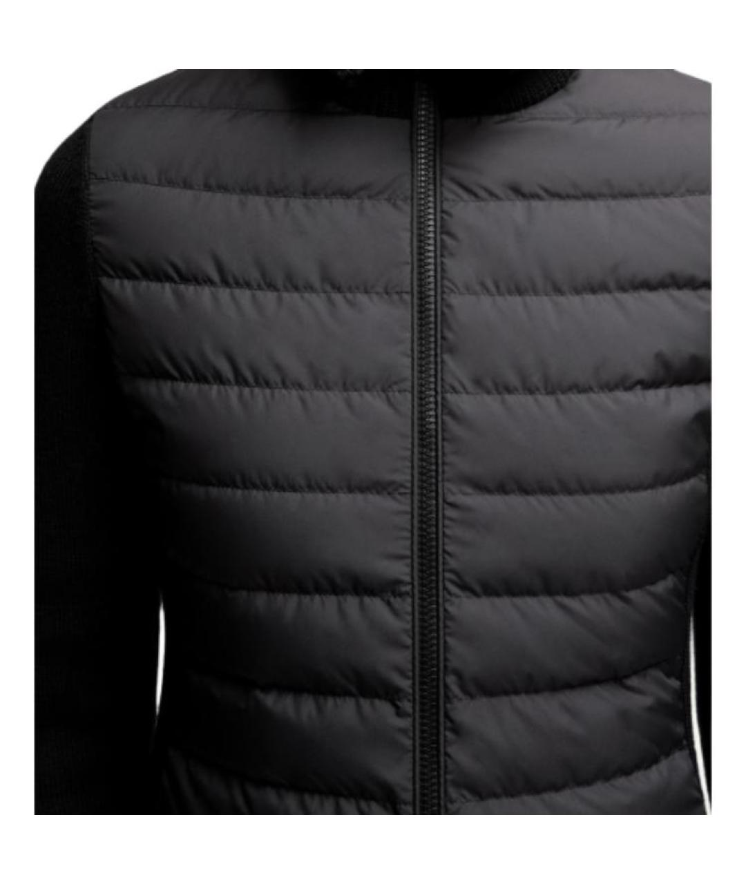 MONCLER Черная куртка, фото 5
