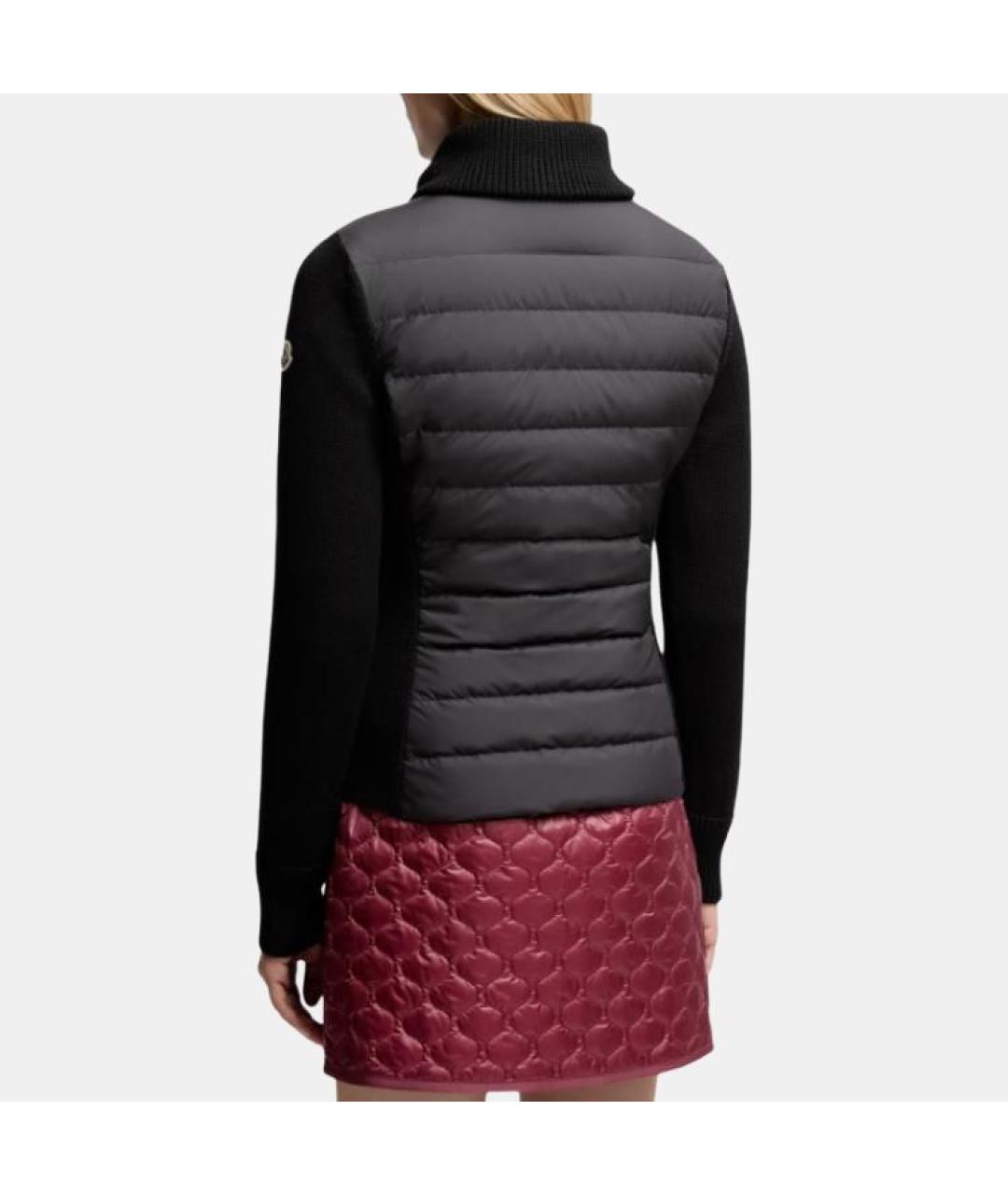 MONCLER Черная куртка, фото 4