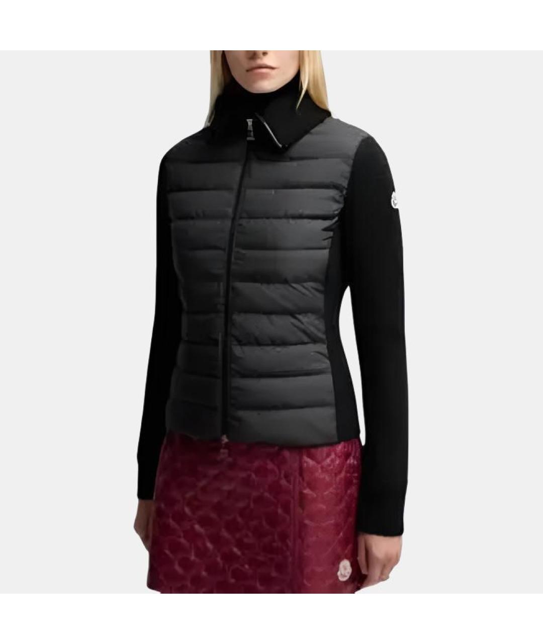 MONCLER Черная куртка, фото 3