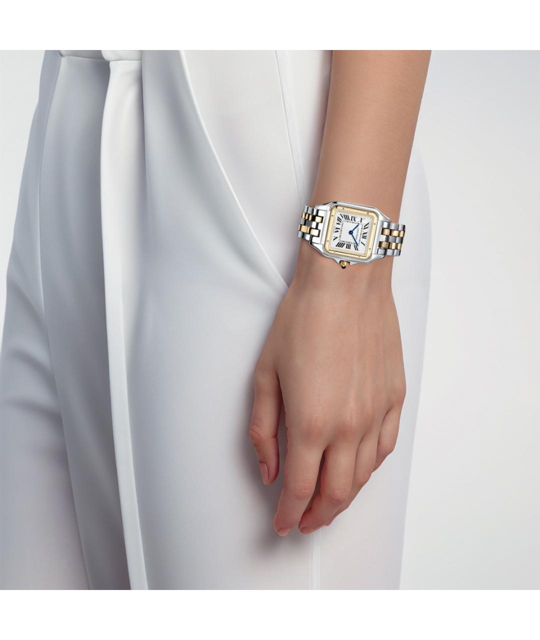 CARTIER Золотые часы из желтого золота, фото 4