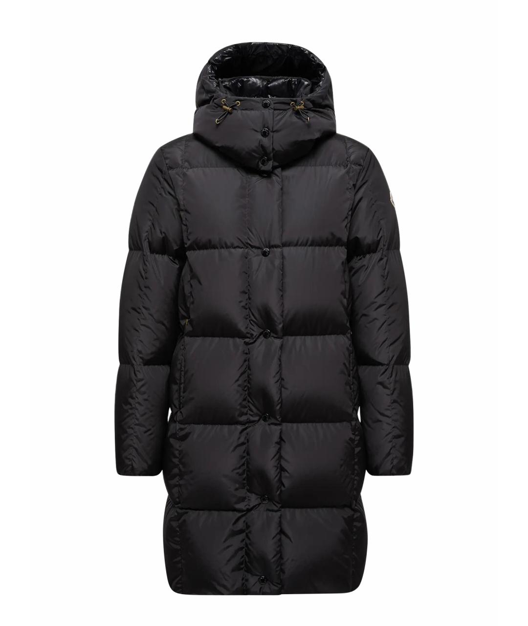 MONCLER Черный пуховик, фото 1