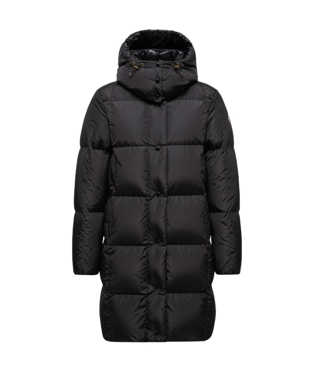 MONCLER Черный пуховик, фото 6